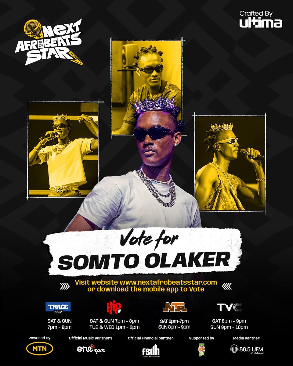 La3i3i's tweet image. So you mean to tell me that out of 16,000 people somto you my guy you’re part of the top 10 people in the fight for a 150 million naira on the next afrobeats star challenge ???
if you see this please rt for my roomate.