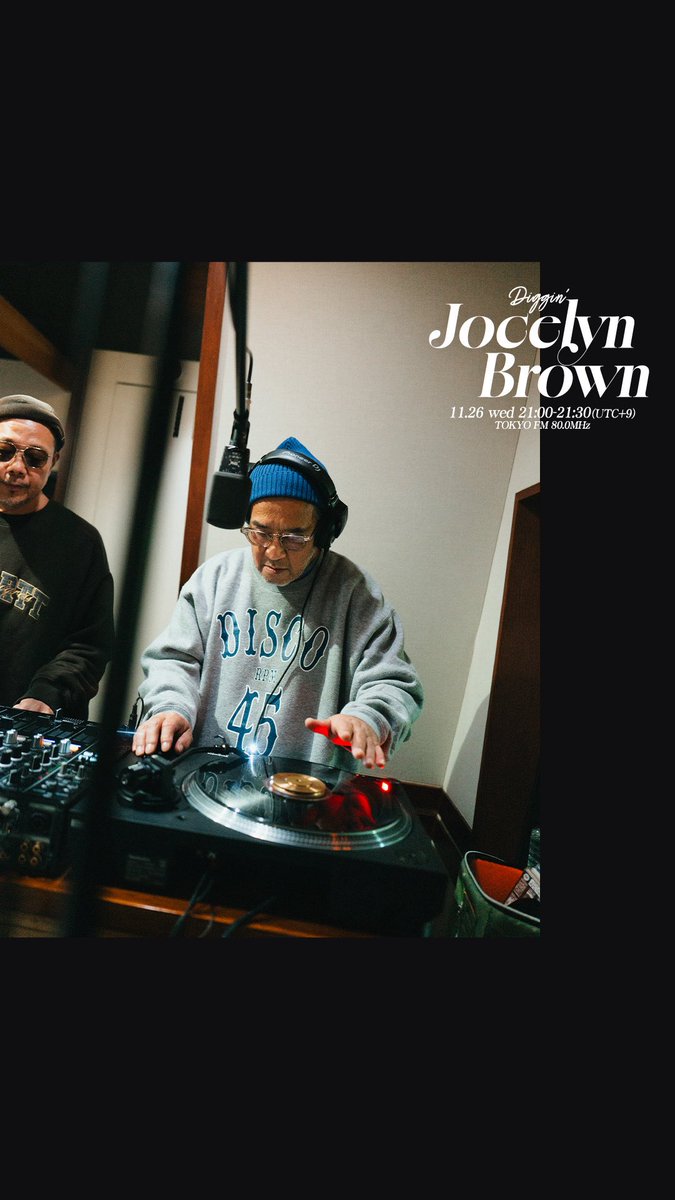 TOKYO FM80.0Mhz MURO presents『KING OF DIGGIN’』 tweet media