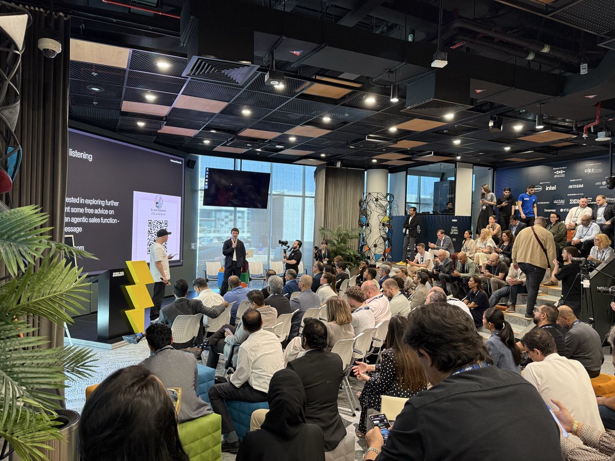 And we are back at season conferences in Dubai. #Doers #DoersSummit #Dubai #MyDubai #Tech #AI #Crypto #BTC