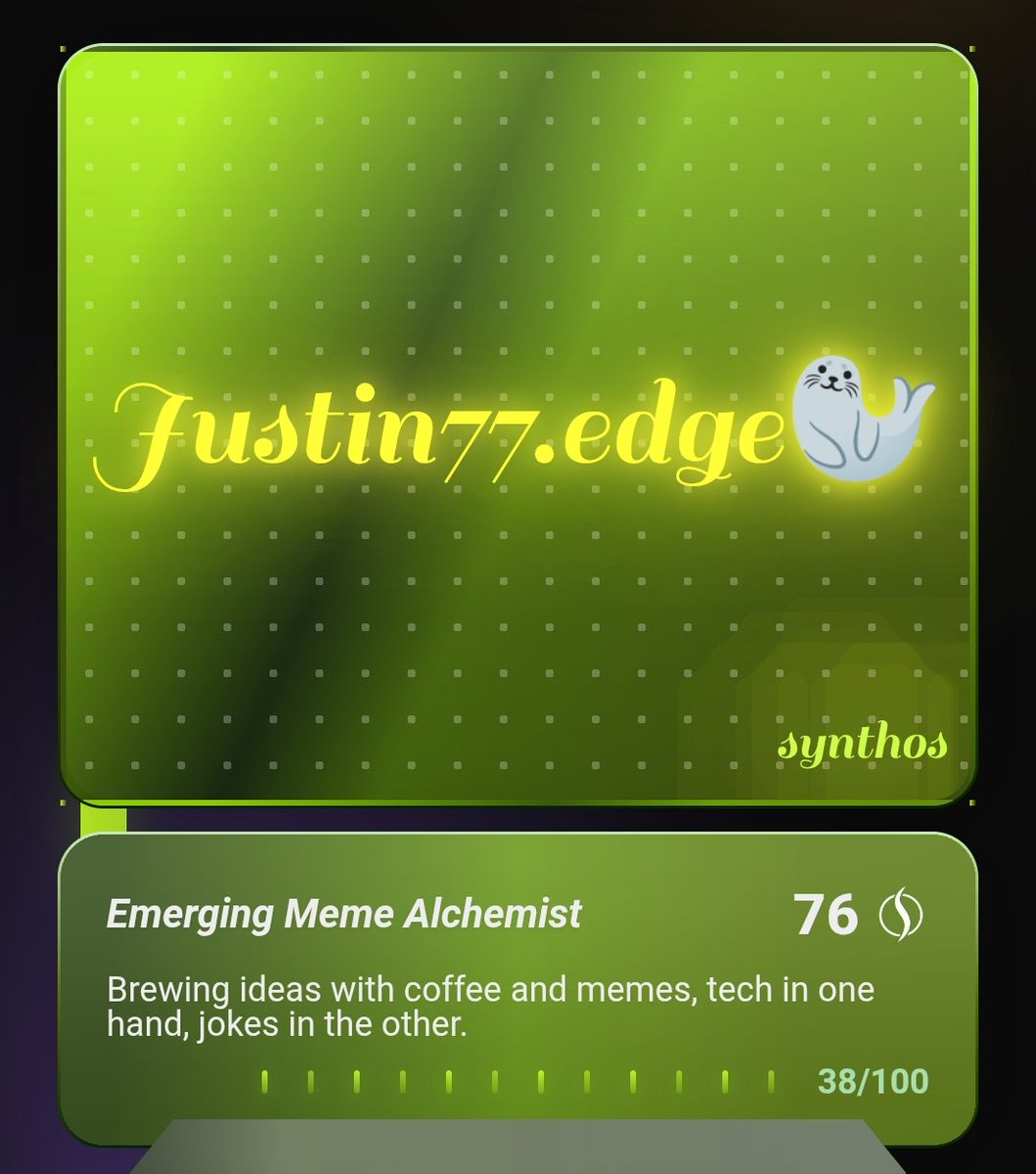 💰 Do you want to getting paid for your defi alpha ? 
<a href="/SynthOS__/">SynthOS</a> is here 

🔗⛓️ Join Now - waitlist.synthos.fun

🫣 I secured my premium pass now it's your turn