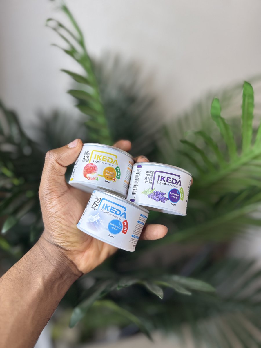R0VIEL's tweet image. Not just your apartment or your body needs to smell nice 

Person fit enter your car breathe well ? 
You need these car Diffusers in your car 

IKEDA 6ml - N8,500
Grandy - N4,800 
Stella - N6,500

Delivery within LAGOS 
Please help Retweet 🙏❤️