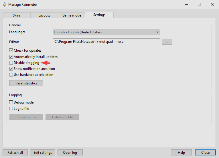 Zakxaev68's tweet image. Another tip I forgot to add the other day:

If you dont like any of the current layouts, you can simply uncheck &quot;Disable dragging&quot; in Settings menu, then you can move the widgets anywhere you like on the screen.