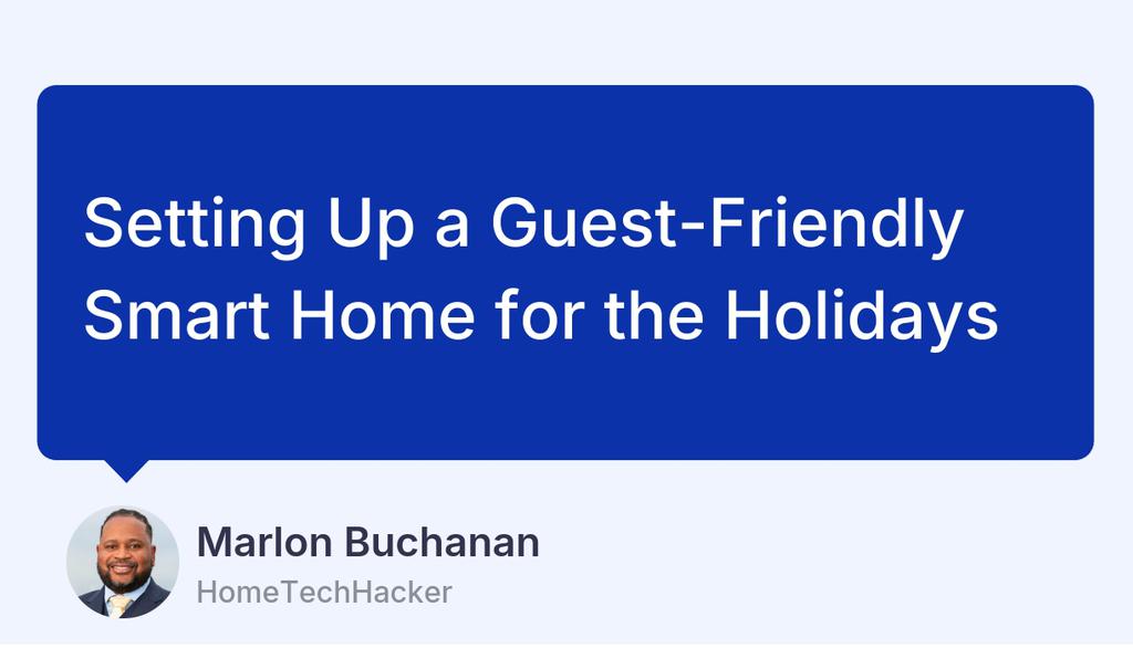 HomeTechHacker's tweet image. Even the most intuitive smart homes can stump new users.

Read more 👉 hometechhacker.com/setting-up-a-g…

#SmartHome #HolidaySeason