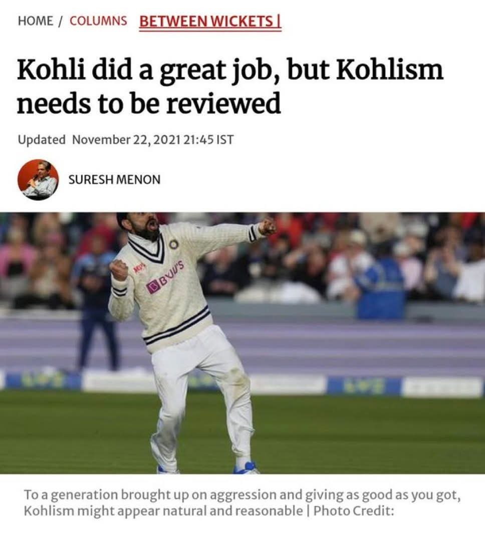 KOHLISM !!!