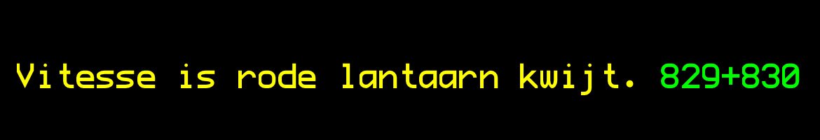 Gevonden! Hij staat nu op de toekomst! #Vitesse