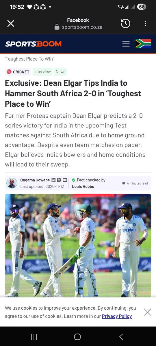 LawrenceBailey0's tweet image. Dean Elgar thought IND would sweep us 2-0 btw 💀🤣