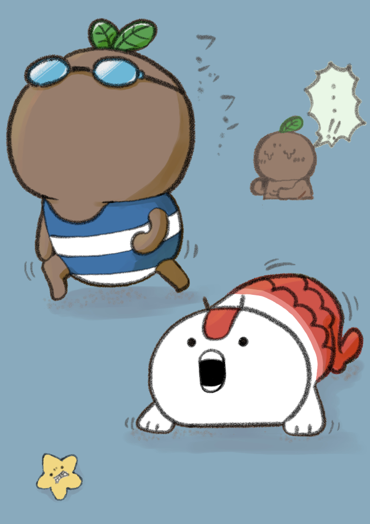 はっぱちゃんたち
#ちいかわファンアート