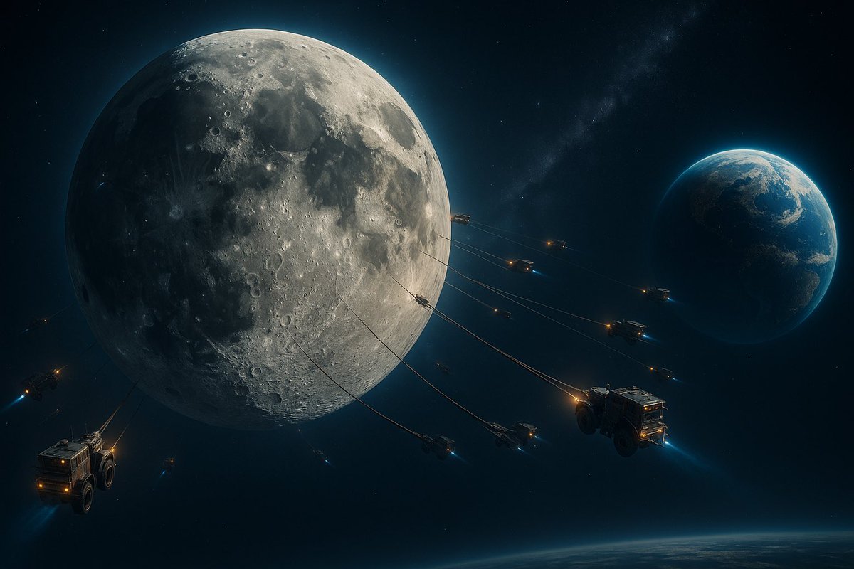 JasonVsTheNoise's tweet image. So Moon is pretty amazing. 

For Earth it’s a:

- Tilt stabiliser: Keeps our axial tilt within a reasonably stable range giving seasons and climate stability allowing the development of complex life.

- Tide maker: Driving strong ocean tides and tidal mixing. Kick starting life…