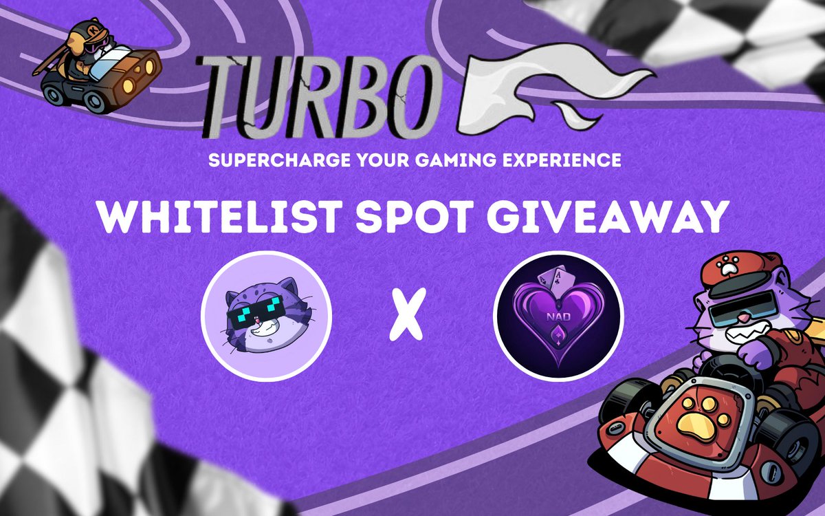 From the neon alleys of <a href="/monad/">Monad (mainnet arc)</a>, the two cats finally cross paths
Felix × Turbo Cat is HERE

To kick things off, we’re dropping a 30 WL Turbo NFT + 15 WL Felix NFT for our community

♠️ Follow <a href="/nad_poker/">NadPoker</a> &amp; <a href="/TalentumID/">Talentum (mainnet arc)</a>
♠️ Like &amp; RT
♠️ Drop your addy + tag your friends

And this is