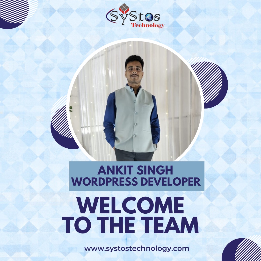 SystosTech's tweet image. 𝐖𝐞𝐥𝐜𝐨𝐦𝐞 𝐭𝐨 𝐭𝐡𝐞 𝐒𝐲𝐒𝐭𝐨𝐬 𝐓𝐞𝐜𝐡𝐧𝐨𝐥𝐨𝐠𝐲 𝐅𝐚𝐦𝐢𝐥𝐲 Ankit.

At SyStos, we believe in collaboration, learning, and growing together and we’re excited to have you with us, Ankit.

systostechnology.com

#SyStosTechnology #WelcomeAboard #WordPressDeveloper