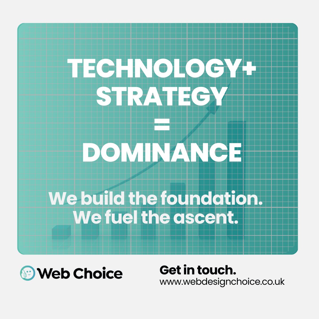 webchoiceuk's tweet image. Your platform should perform flawlessly and your marketing should capture every opportunity. 

Web Choice builds this for you. 

First, we create your digital foundation. Then, we power your rise to market leadership.

zurl.co/Y9pYU 

#DigitalMarketing