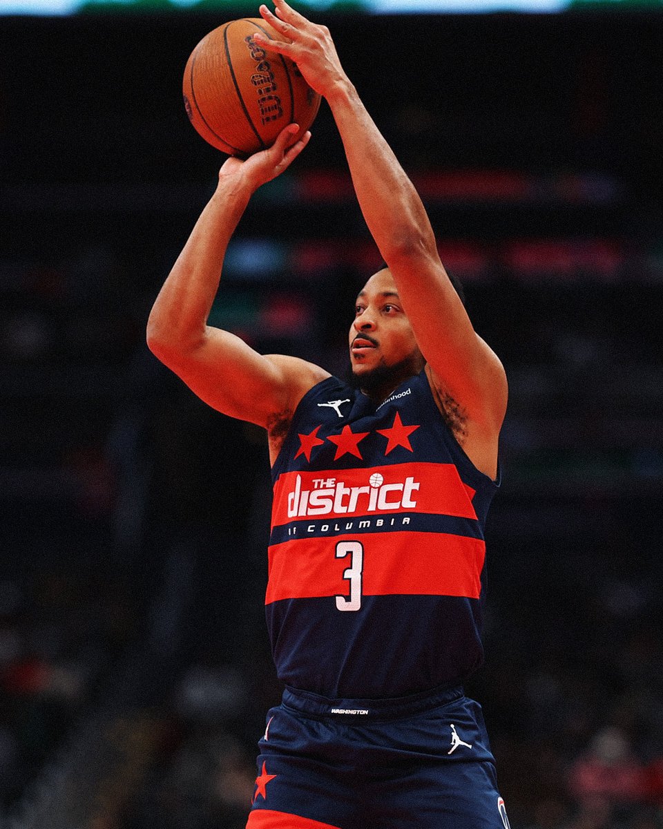 CJ McCollum became the 6th player in NBA history with multiple games of 45+ points and 10+ threes.
The other 5: Stephen Curry (17), Damian Lillard (3), James Harden (3), Klay Thompson (3), Zach LaVine (2)