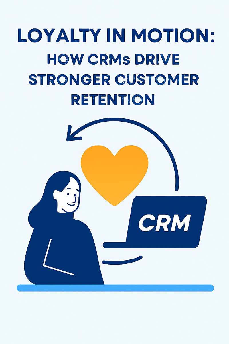 SmallBizCRM's tweet image. Strong retention starts with consistent follow-ups, proactive outreach and personalised customer journeys. See how CRMs make it effortless: tinyurl.com/vdt7uuan
#CustomerRetention #SmallBusinessGrowth #CRMTips #ClientSuccess #BusinessStrategy