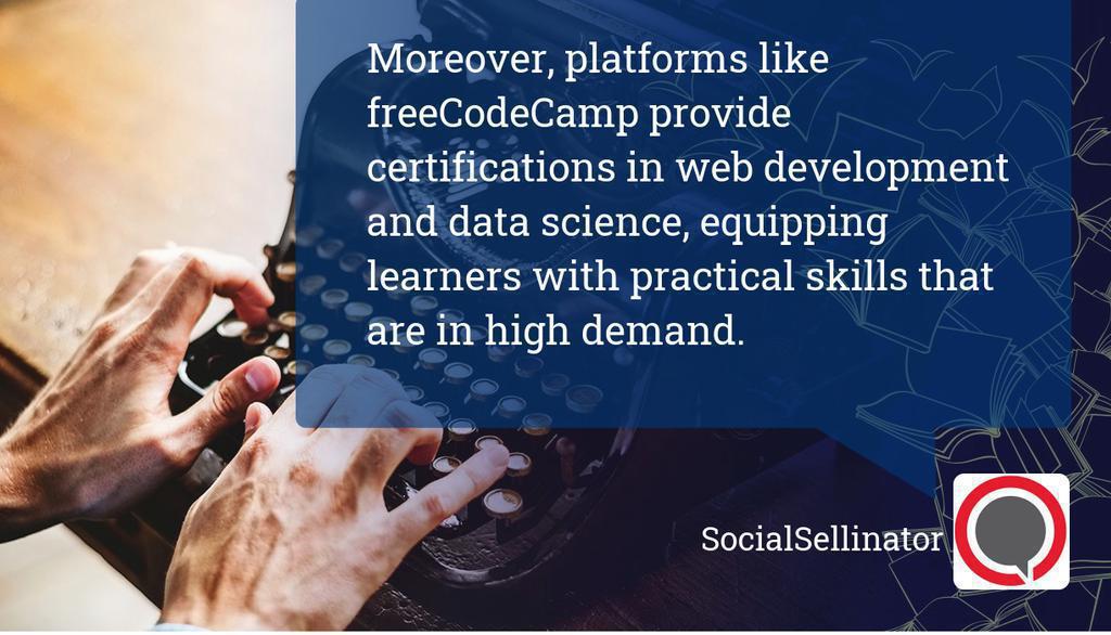 MrSocialSelling's tweet image. 5 Best Free Certification Alternatives Compared
▸ lttr.ai/AlP16

#CareerAdvancement #HarvardOcw #LinkedinLearning