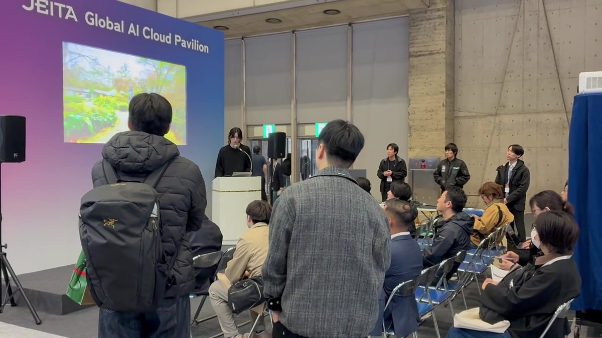 hime_web3's tweet photo. Inter Bee 2025
MSブースのミニセッションに登壇させていただきました！ https://t.co/ZKc7YlURow