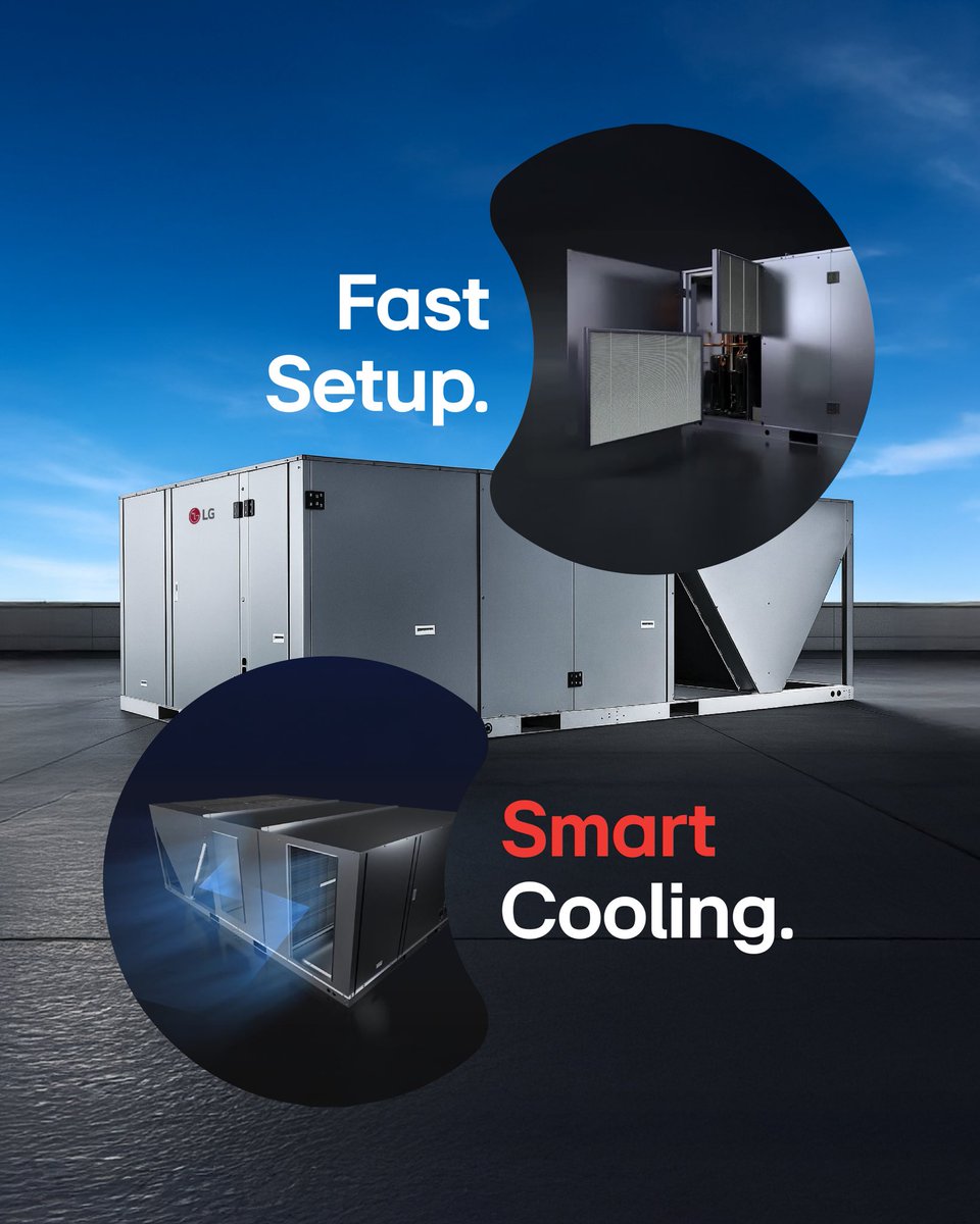 حلول عملية للمشاريع الصغيرة
نظام LG المعبأ بتقنية الإنفرتر يوفّر تركيبًا أسرع وكفاءة أعلى في استهلاك الطاقة، مع أداء ثابت حتى في الظروف الصعبة
🔗 lg.com/sa/business/hv…

#LG #LGHVAC #LG_Saudi #SHAKER