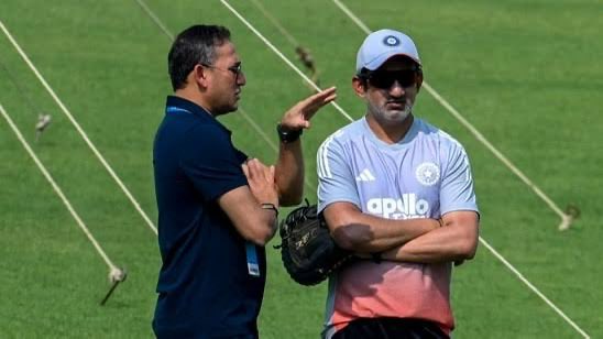Rajiv1841's tweet photo. Thank You Ajit Agarkar &amp; Gautam Gambhir for destroying Indian Test Cricket. 

Now please leave my beautiful team alone &amp; resign today itself!! https://t.co/fKLBXhXPM4
