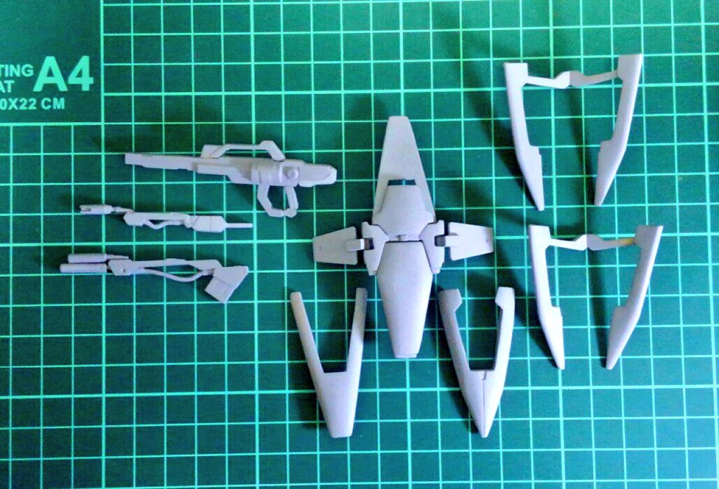 #ライフル選手権 

機動新世紀ガンダムX
〜UNDER THE MOONLIGHT〜より、
バスター·シースライフル。
差し換えでバスター·シースライフル改にも出来ます。