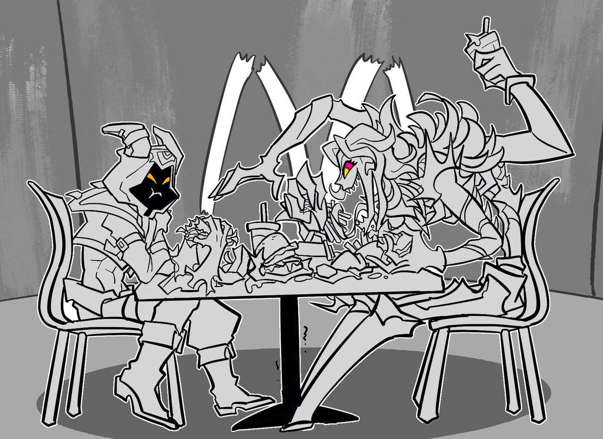 CTeAneverlie's tweet image. #LeagueOfLegends #LeagueOfLegendsfanart #fiddlesticks #shaco