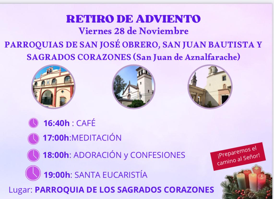 Este viernes retiro de Adviento