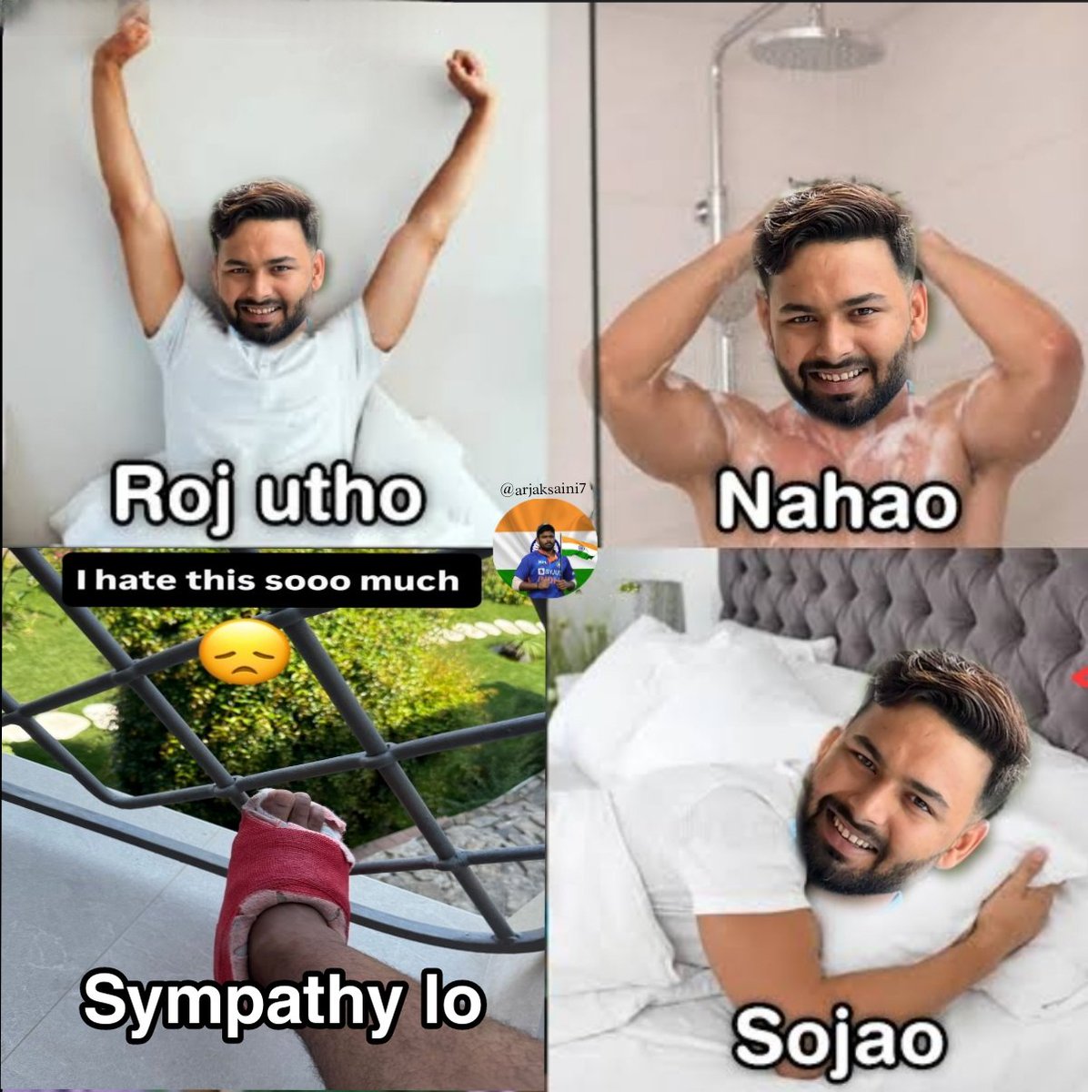 Kunal_KLR's tweet image. Reason - PR merchant Rishabh Pant. 😞