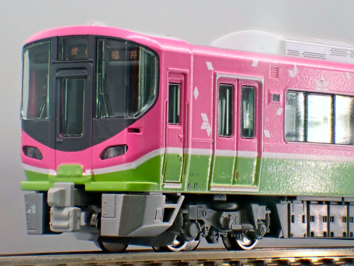 KATO ハピラインふくい 521系 フルラッピング編成 2両セット KATO】2025年10月中旬発売予定 ハピラインふくい521系Nゲージ（フル