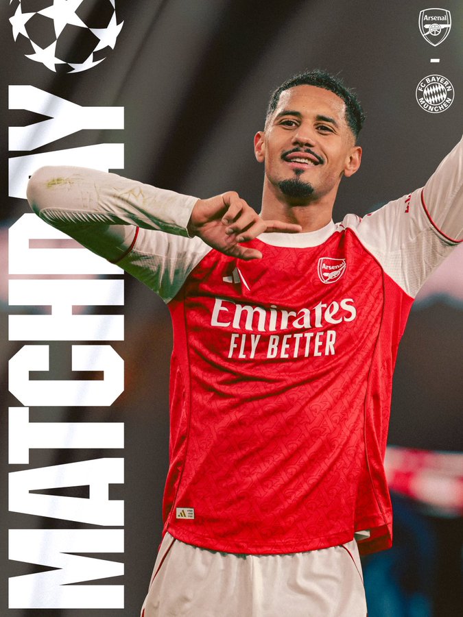 Temmy5800's tweet image. 🔴 𝗠𝗔𝗧𝗖𝗛𝘿𝘼𝙔 ⚪️

🆚 Bayern Munich
🕗 8pm (UK)
🏆 Champions League
🏟️ Arsenal Stadium