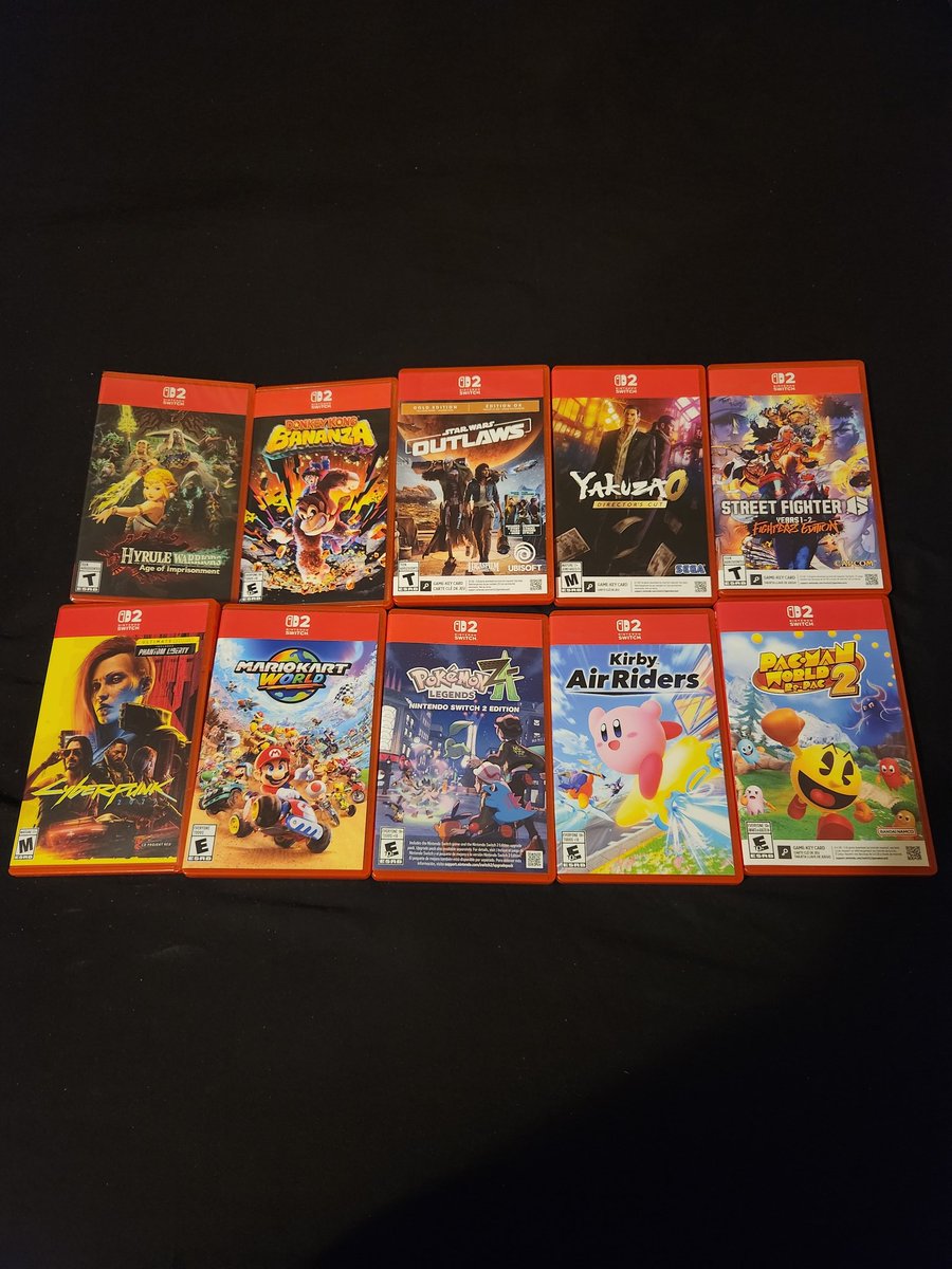 KahunaCilver520's tweet image. Since everyone is posting their Switch 2 Library so far I might as well post mines lol #Switch2