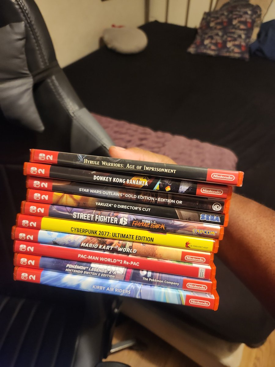 KahunaCilver520's tweet image. Since everyone is posting their Switch 2 Library so far I might as well post mines lol #Switch2
