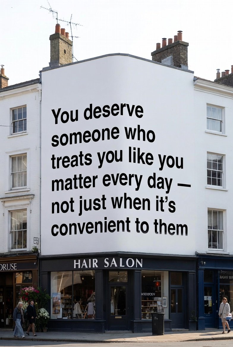 You're not asking for too much you're just asking for the right effort. 
People who value you won't treat you like an option. 
Your worth deserves daily recognition not occasional attention.