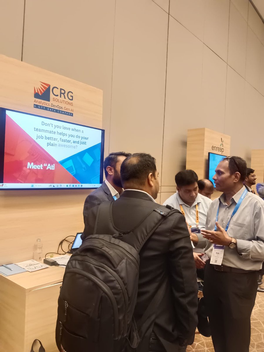 CRGSolutionsIND's tweet image. Great energy yesterday at @Atlassian Team on Tour Bengaluru!
Team CRG had a fantastic time at our booth, meeting teams, exchanging ideas, and exploring what’s next in the Atlassian ecosystem
A big thank you to everyone who stopped by our booth..

#Atlassian #AtlassianTeamOnTour