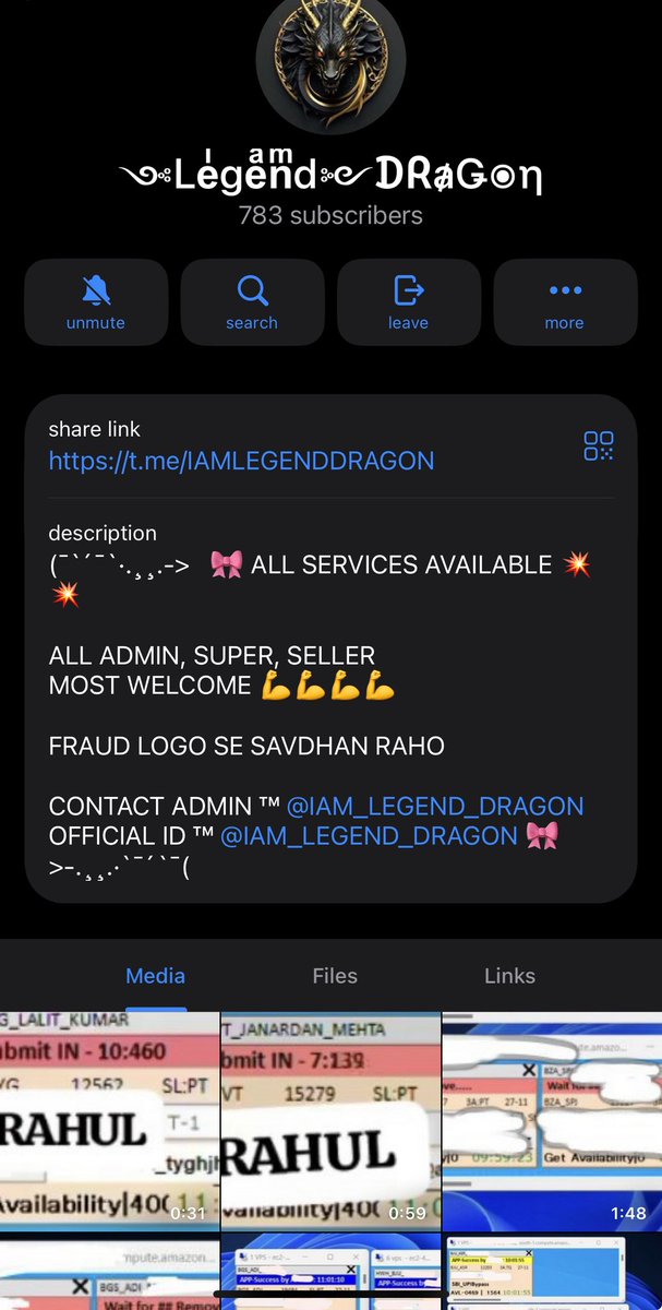 JaiShreeRaatog's tweet image. Another new #IRCTC illegal Tatkal booking software telegram channel and tickets information. Below 

@RailwaySeva @RPF_INDIA @RPFCR  @IRCTCofficial the reasons is now visible for all public and your staff not taking any actions. Now they using pyproxy and collect Akamai sensor…