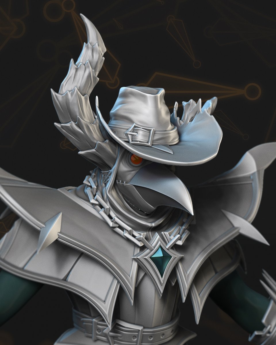 Root_Bone's tweet image. Grimstroke — Gaoler of Restless Souls ☠️

Sculpt and final forms exploring chained spirits, flowing shapes, and a more haunting silhouette.

3D modeling, sculpting, and texturing by our team at @Root_Bone 
Concept by @NightcNora 

See the full project and additional views on our…