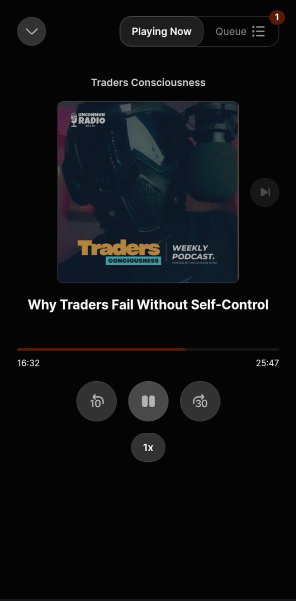 Boy_Way_I_Love's tweet image. &quot;The more you chase profits the less control you have.. profitability start in your mind not the charts or your strategy. &quot;

Tears stand for my eyes but I don get Self control. 🤧😂

Listen here 🤌 spreaker.com/podcast/trader…

@uncommonkvng
#UncommonRadio94.1FX
#SelfControl