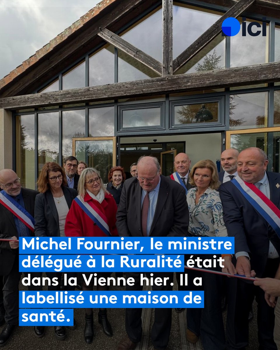 icipoitou's tweet photo. La première maison de santé du Poitou labellisée "France Santé"
➡️ https://t.co/yNFE9TT1ao https://t.co/1Q1uv21tw9