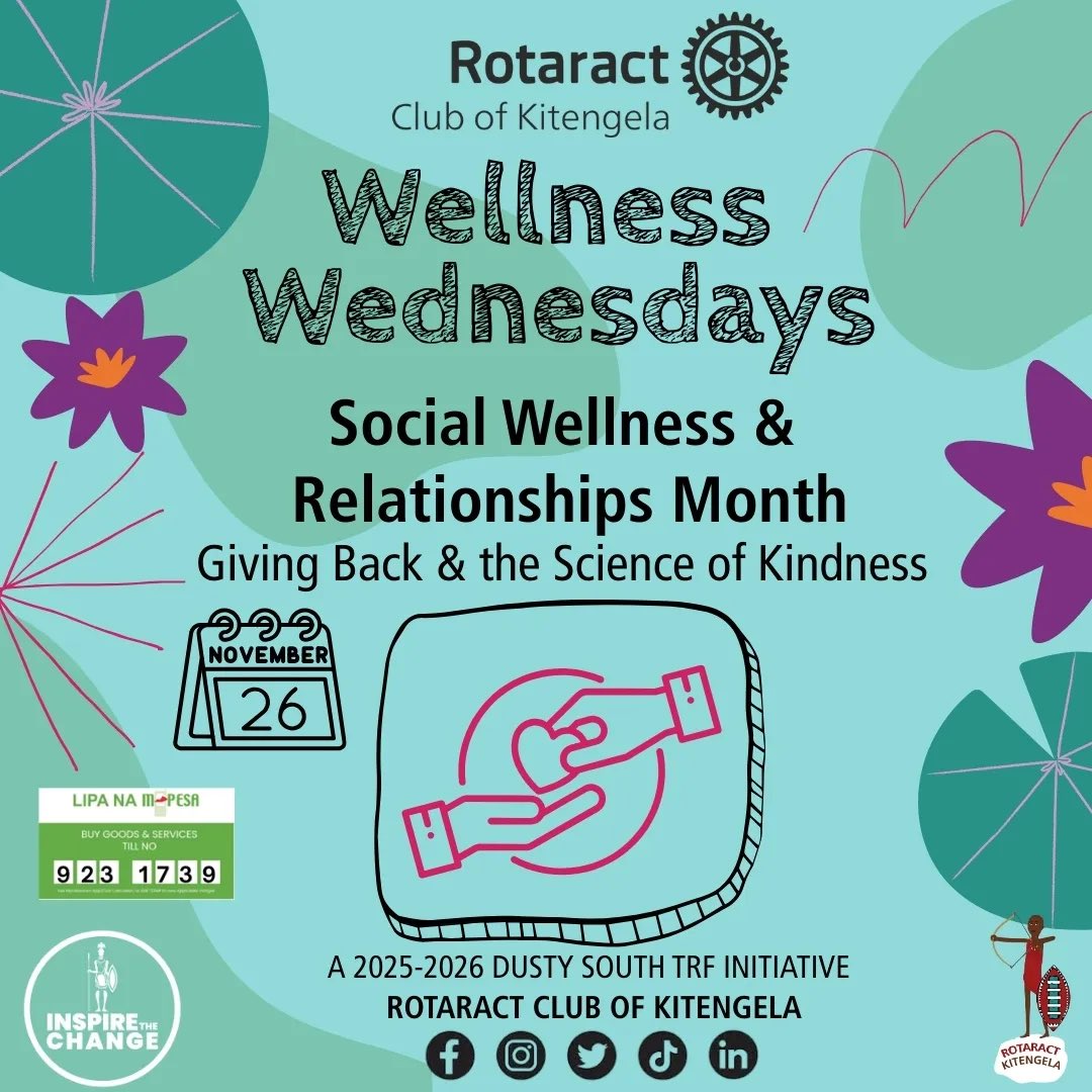 WELLNESS WEDNESDAYS 🍃
The Power of Giving Back &amp; Kindness 🤲✨

Read the full article &amp; discover how kindness can transform both you and your community ⤵️
bit.ly/GIVING-BACK

#WellnessWednesdays🌿
#InspireTheChange
#DustySouth🔥