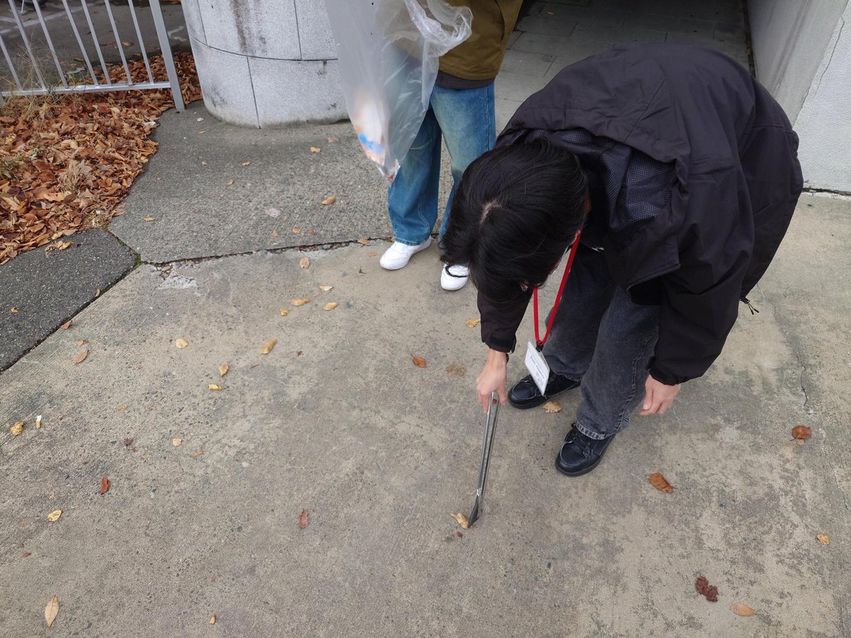 【サークル】

ボランティアサークルこと【JOCO部】で校外のごみ拾い活動を実施しました✨
やすらぎ堤を中心に、部員同士で協力しながら丁寧に清掃しました🌿

#ボランティアサークル
#IT専門学校
#新潟