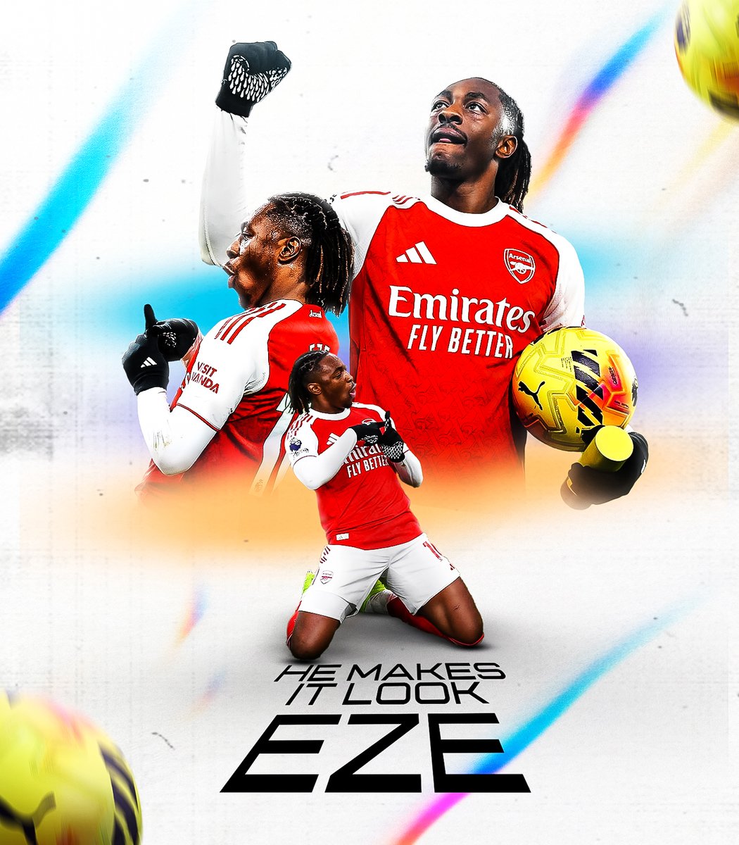 Anyone still thinking about that EZE hat-trick? 🎩
He makes it look EZE doesn't he 💫🤩🖌️

#smsports #arsenal #hattrick #londonderby #spurs #eze #olise #ucl #championsleague #ucltoday #arsfcb #FCBayern #Gunners #Estevao