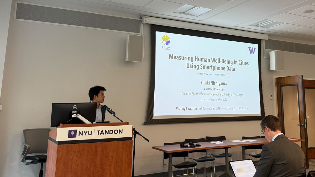 CSISut's tweet image. 📢We hosted the Urban AI Symposium at NYU on Oct 28, with an MoU signing, research talks, and lively discussions with 100+ participants.
In the evening, a networking event was held at the UTokyoNY.
🔗Full article: csis.u-tokyo.ac.jp/news/urban_ai_…
🔗linktr.ee/CSISut
#CSIS_UTokyo