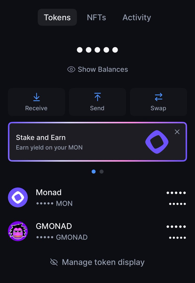 gnarleyjs's tweet image. Happy to finally have my $MON airdrop.