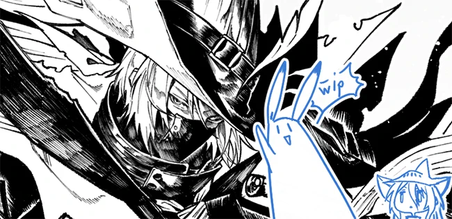 wip
ちまちま合間に冬コミ原稿中 
今回の描き下ろしの9割は先日にXで募集したオペレーター採用して描いてます✌️
#アークナイツ #C107 