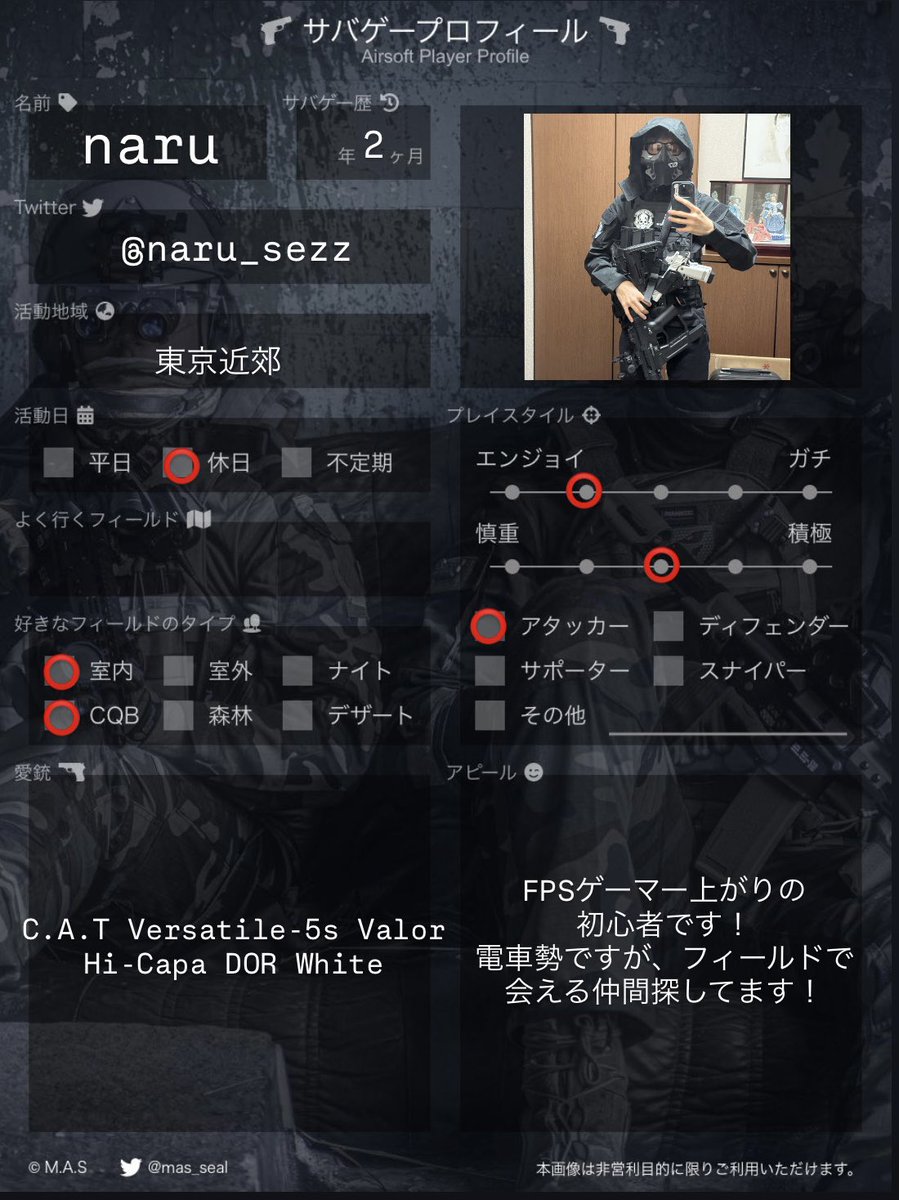 サバゲー初心者