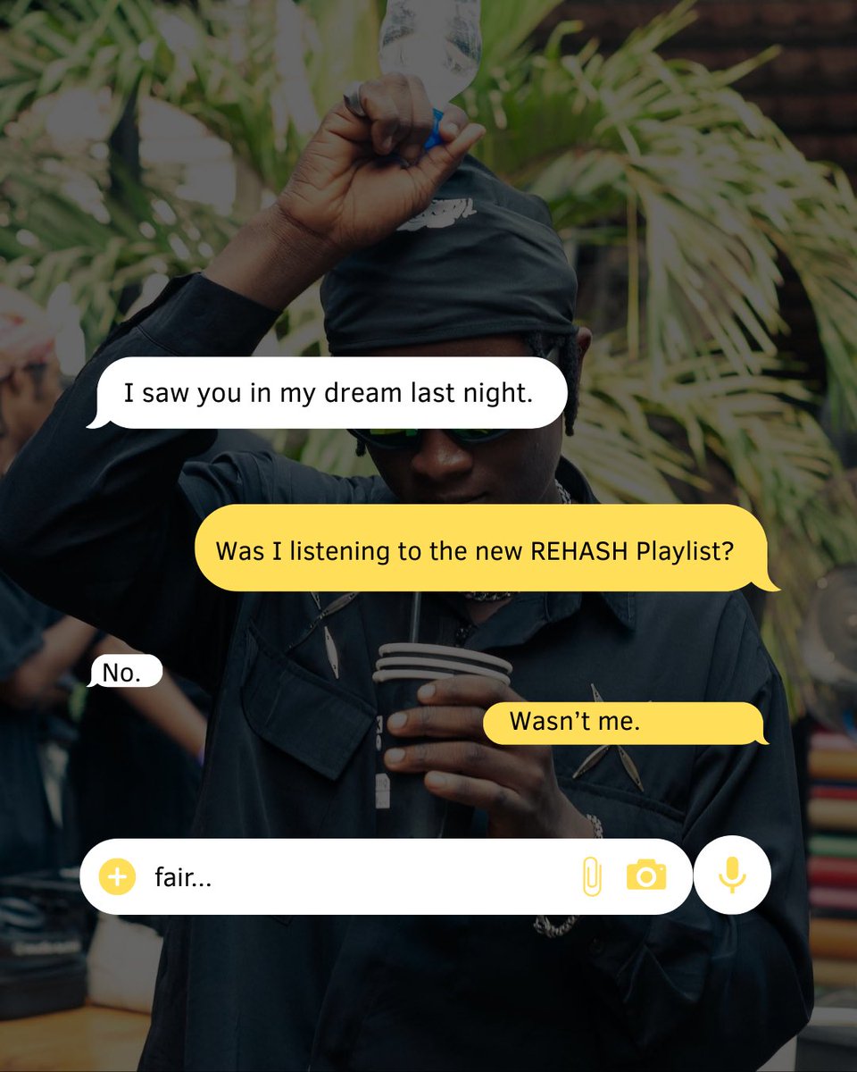 “Wasn’t me” is soo right 😅

Get tickets.
tix.africa/rehash25hits