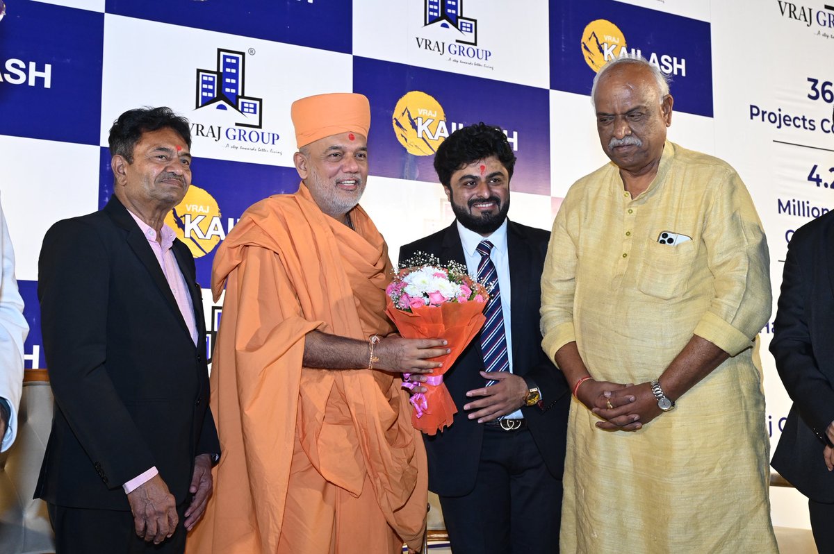 Vraj Group tweet media