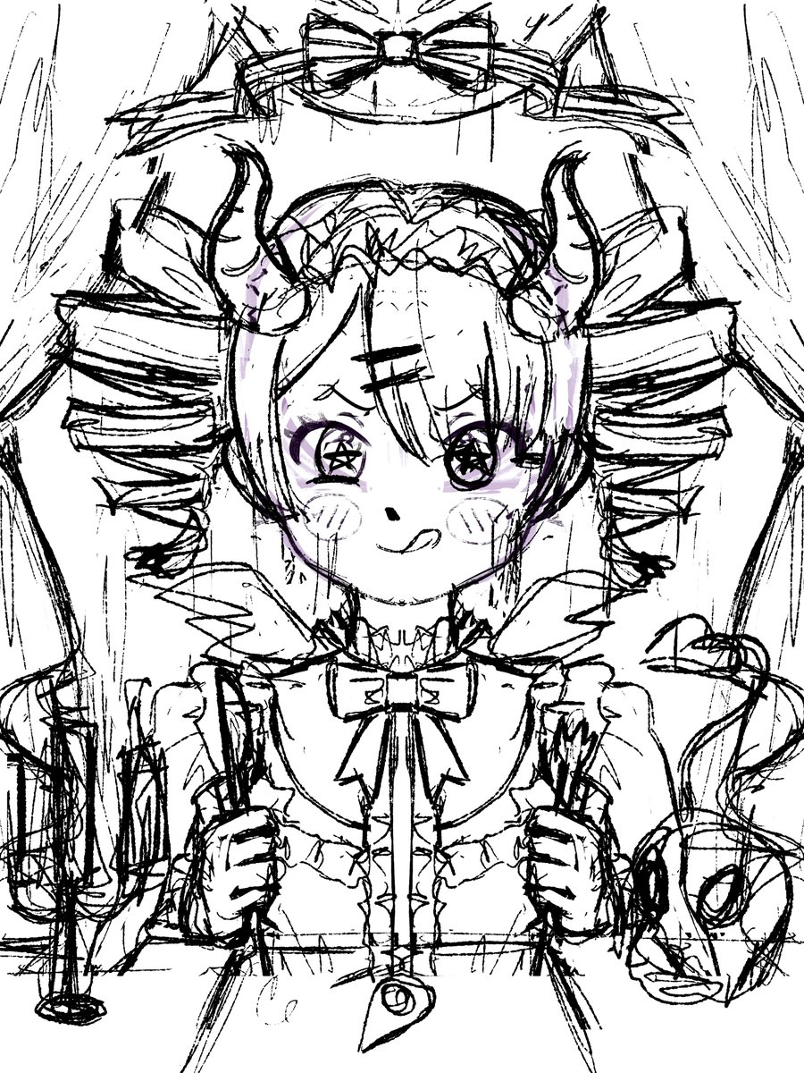 jaeiiichan's tweet image. New character sketch! 😈

#rkgk #sketching #originalcharacter #oc #drawing
#digitalart