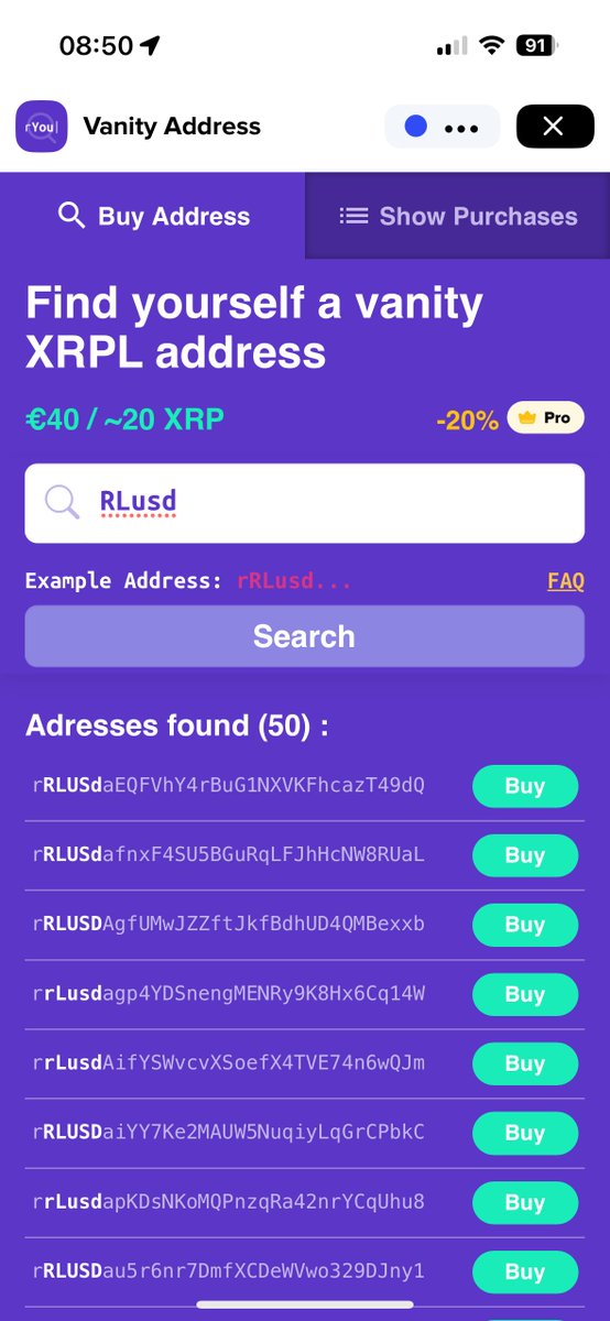 Could have been your issuing address <a href="/Ripple/">Ripple</a>!

For future issuers out there: we have your Vanity address ;) 

xaman.app/detect/xapp:xu…