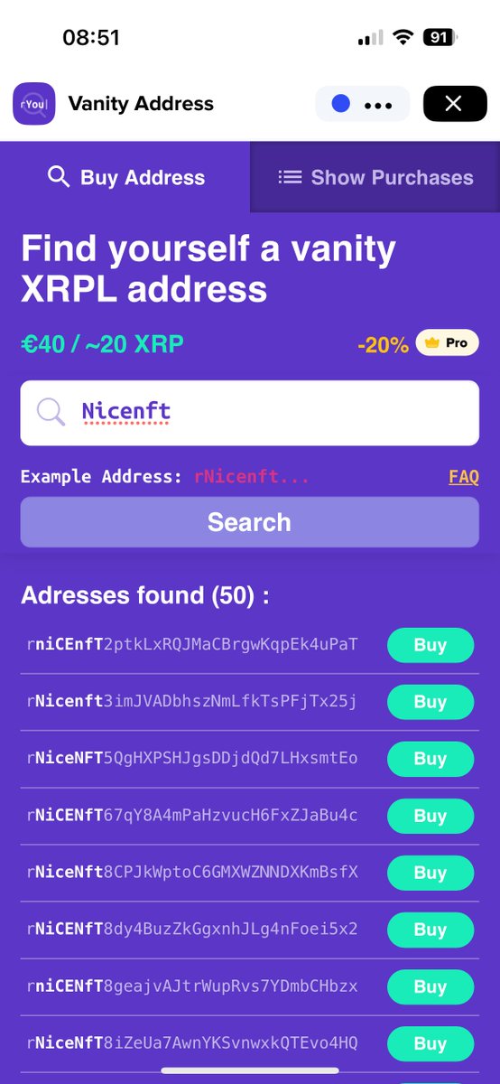 Launching a collection? 

Launch it in style! We got your Vanity address!

xaman.app/detect/xapp:xu…