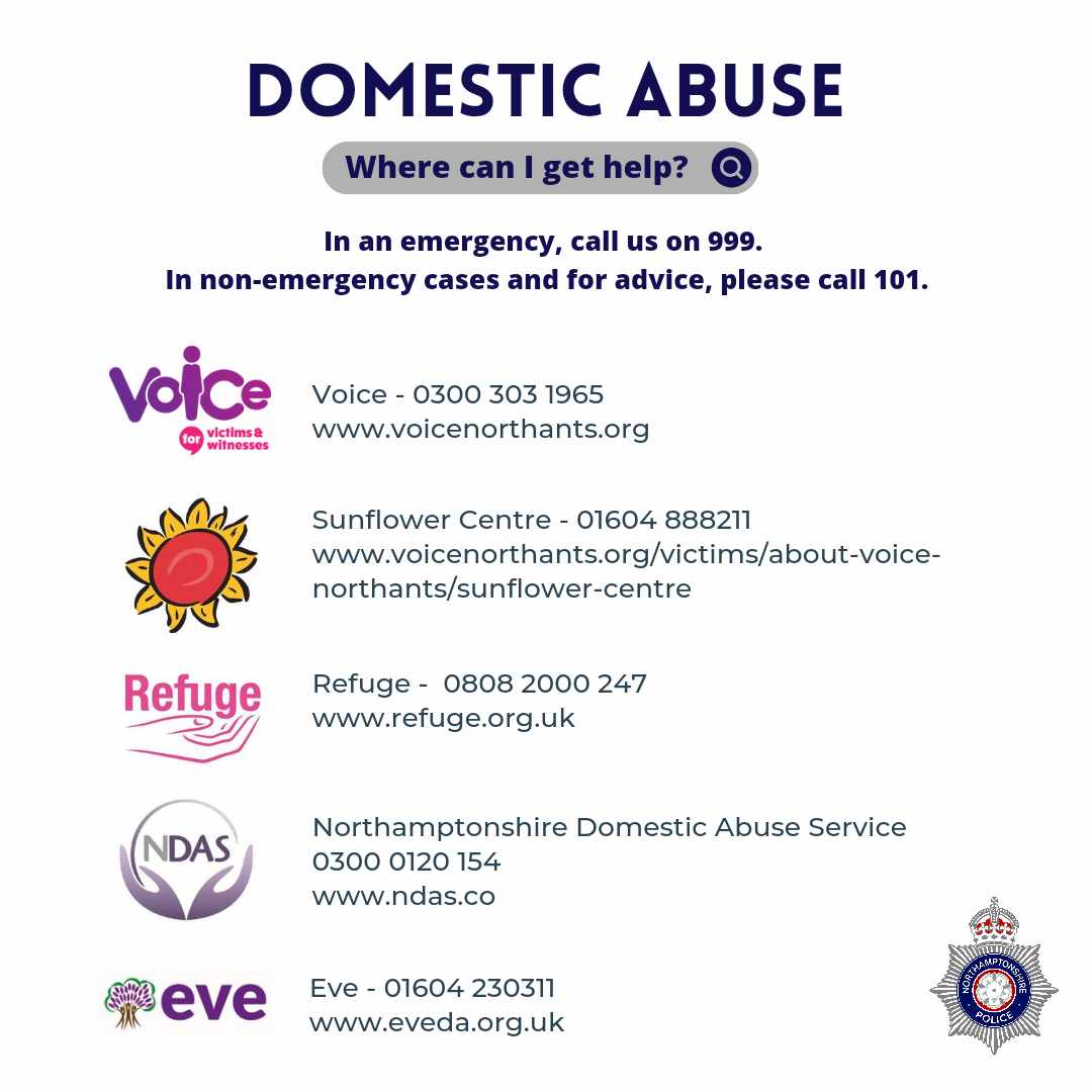 There is no excuse for domestic abuse! There are a number of local organisations who can provide help and support for victim/survivors. More here:  orlo.uk/BYuVS
#16Days