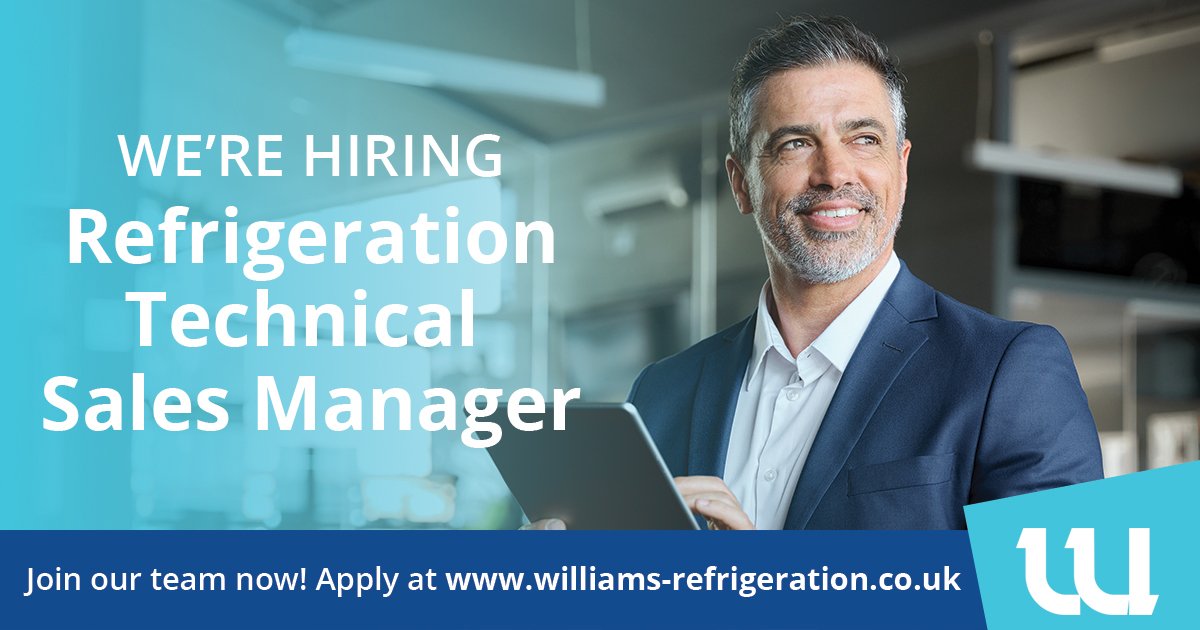WilliamsRef's tweet image. We’re hiring! 💼 🚨

We have an exciting job opportunity for an experienced Refrigeration Technical Sales Manager to join our team.

For more information on the role, and how to apply 🔎 ow.ly/6tqm50XqVAL

#JoinOurTeam #RefrigerationSalesManager #SalesManagerJob