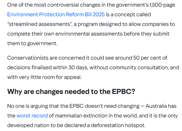 dsurte66's tweet photo. @JonesHowDareYou Yeah #CoolAndNormal as โloopholesโ in new laws proposed by the Albanese government could unwittingly fast-track the extinction of one of Australiaโs most famous animals." #auspol
https://t.co/hNDpEbsMBW https://t.co/hhwwv3Q930